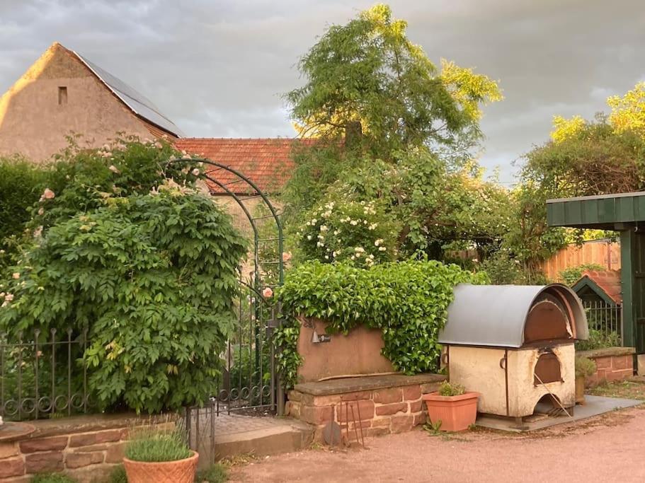Charmante, Grosszuegige Ferienwohnung Villa Fleurie Бреттен Экстерьер фото